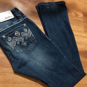GRACE IN L.A. RHINESTONE JEANS